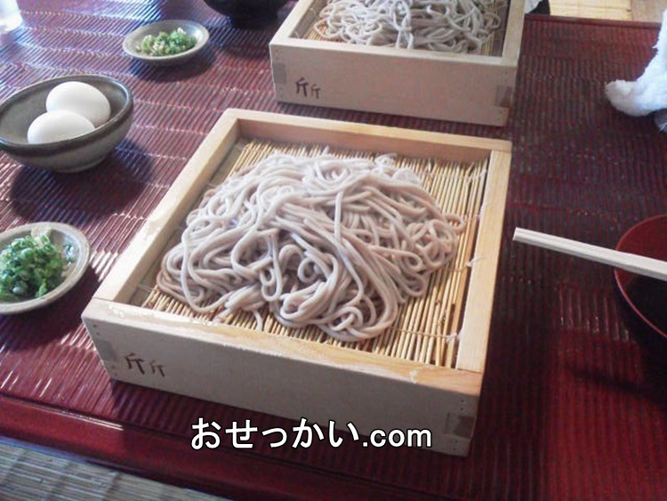 あつもり せいろそば