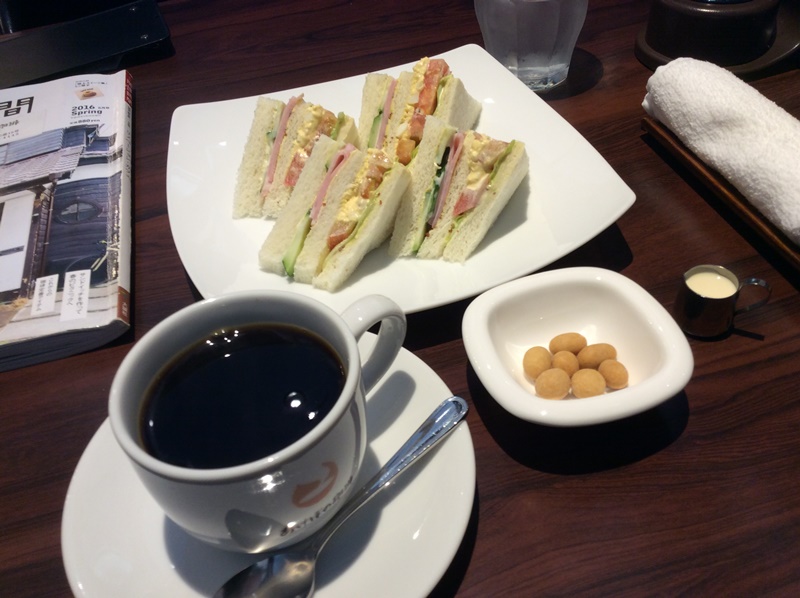 あけぼの珈琲ミックスサンドセット